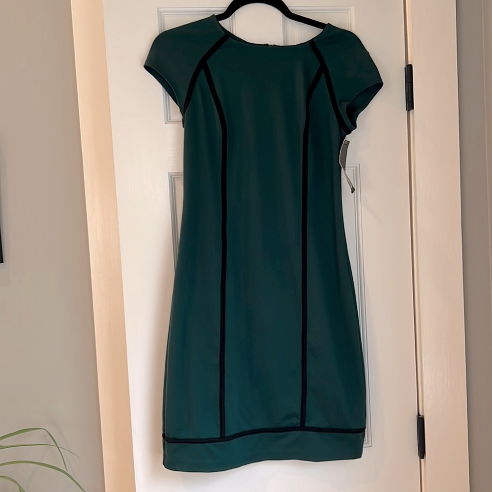 Green Form Fitting Dress